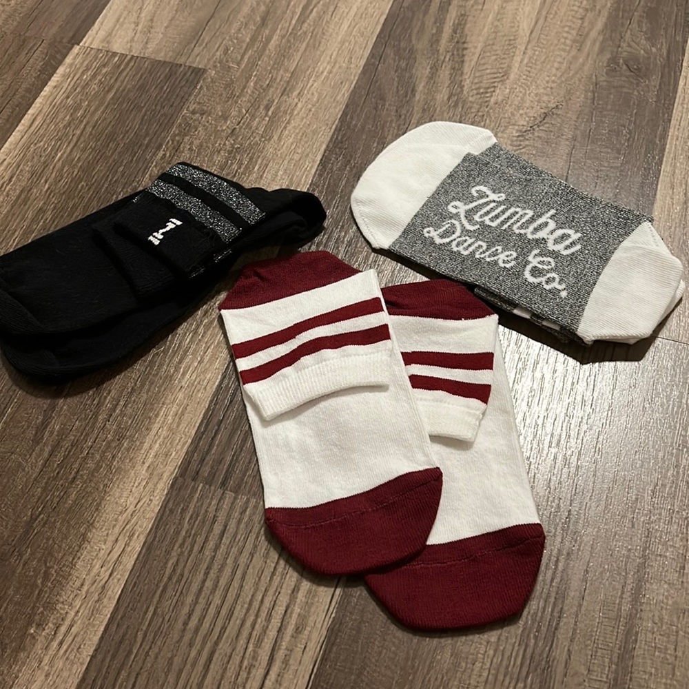 NWOT Zumba Socks 3 Pack